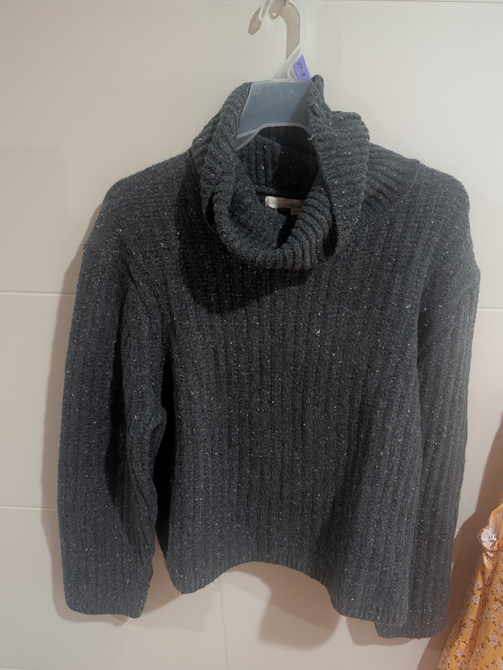 Women's Mock Turtleneck Cashmere Like Pullover Sweater Universal Thread Size XXL